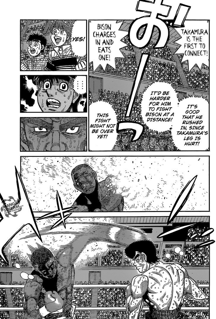 Hajime no Ippo Chapter 1114 page 14 - Chapter 1114 : Willpower Infusion