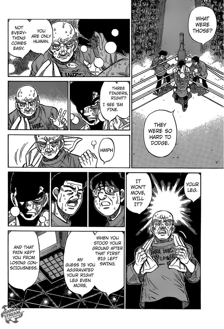 Hajime no Ippo Chapter 1114 page 3 - Chapter 1114 : Willpower Infusion