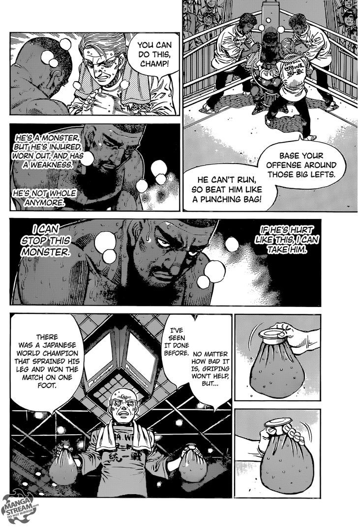 Hajime no Ippo Chapter 1114 page 5 - Chapter 1114 : Willpower Infusion