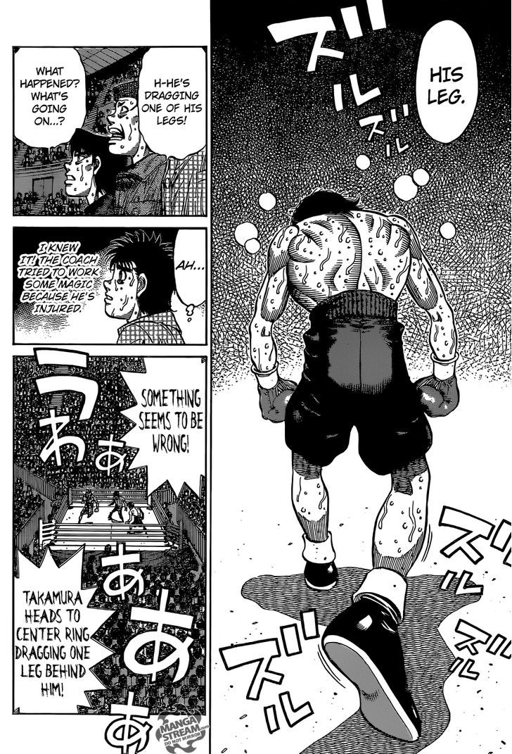 Hajime no Ippo Chapter 1114 page 9 - Chapter 1114 : Willpower Infusion