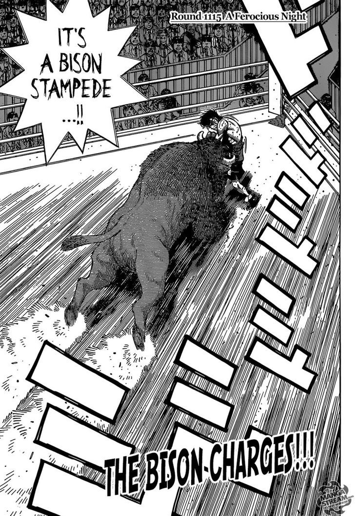 Hajime no Ippo Chapter 1115 page 2 - Chapter 1115 : A Ferocious Night