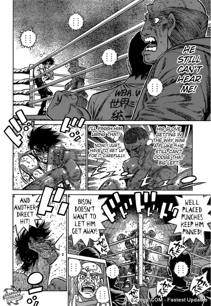 Hajime no Ippo Chapter 1116 page 12 - Chapter 1116 : The Hawk's Dream