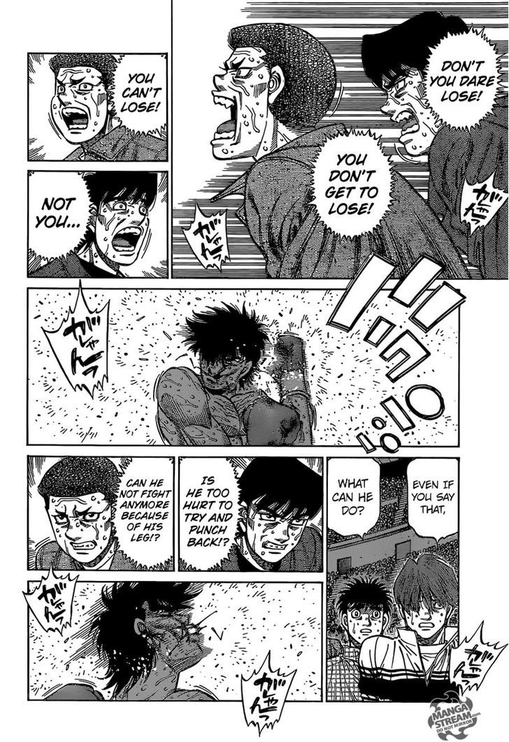 Hajime no Ippo Chapter 1116 page 14 - Chapter 1116 : The Hawk's Dream
