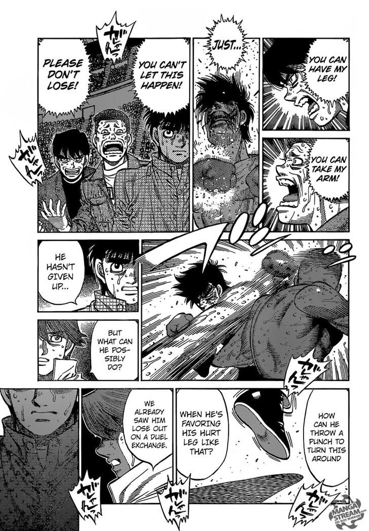 Hajime no Ippo Chapter 1116 page 15 - Chapter 1116 : The Hawk's Dream