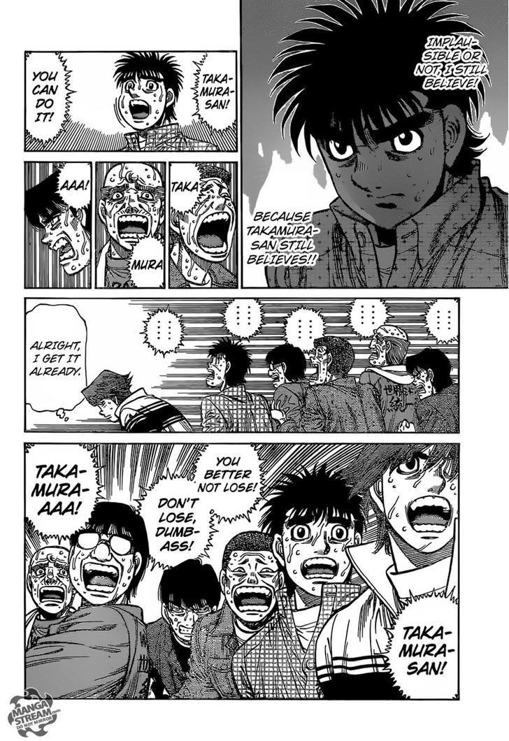 Hajime no Ippo Chapter 1116 page 16 - Chapter 1116 : The Hawk's Dream