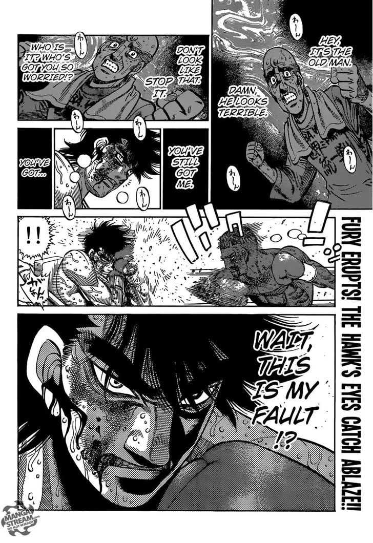Hajime no Ippo Chapter 1116 page 18 - Chapter 1116 : The Hawk's Dream