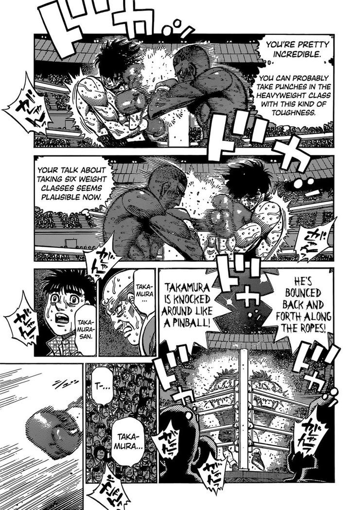 Hajime no Ippo Chapter 1116 page 3 - Chapter 1116 : The Hawk's Dream