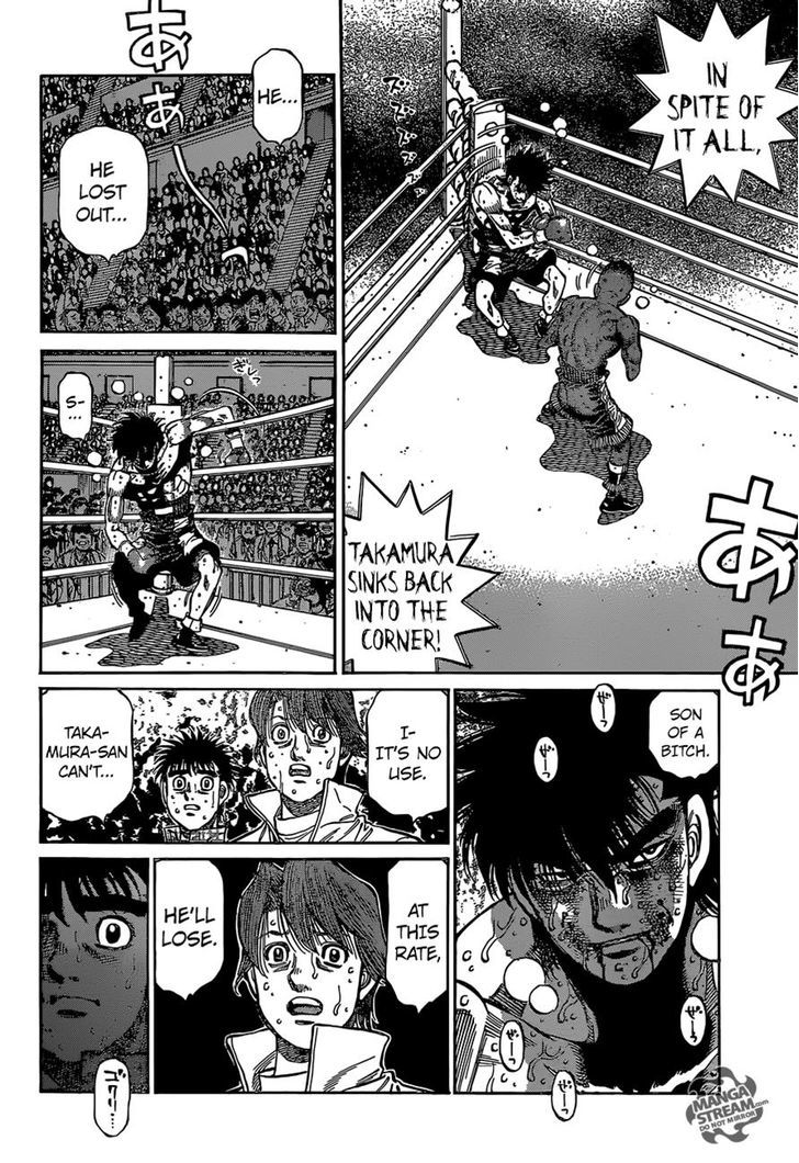 Hajime no Ippo Chapter 1116 page 6 - Chapter 1116 : The Hawk's Dream