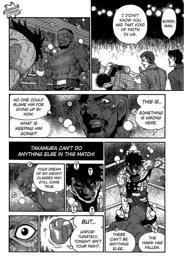 Hajime no Ippo Chapter 1116 page 8 - Chapter 1116 : The Hawk's Dream