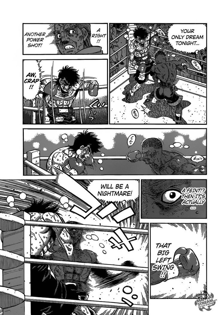 Hajime no Ippo Chapter 1116 page 9 - Chapter 1116 : The Hawk's Dream