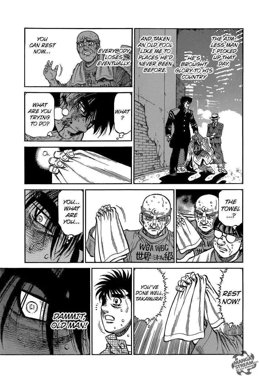 Hajime no Ippo Chapter 1117 page 14 - Chapter 1117 : I Won't Let it