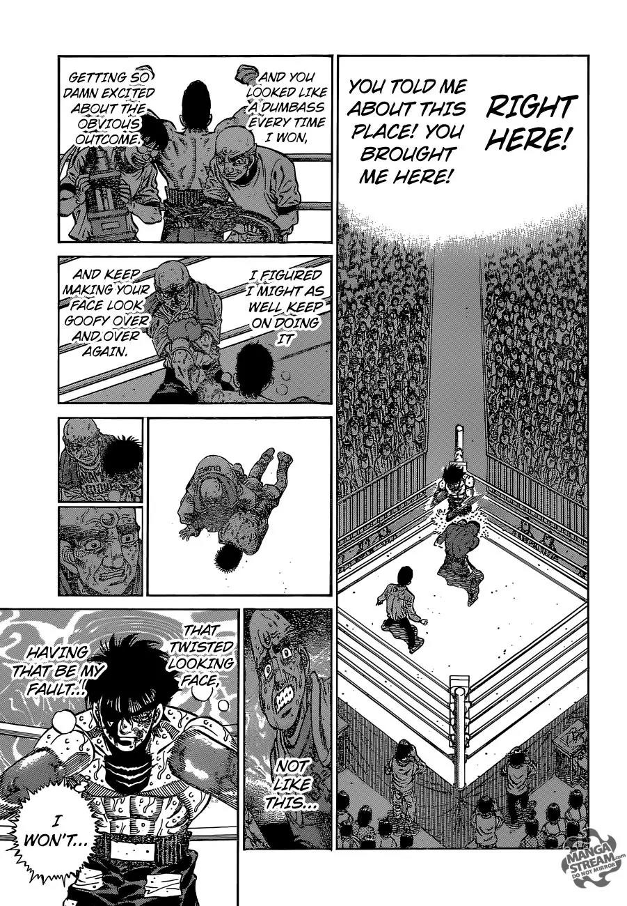 Hajime no Ippo Chapter 1117 page 4 - Chapter 1117 : I Won't Let it