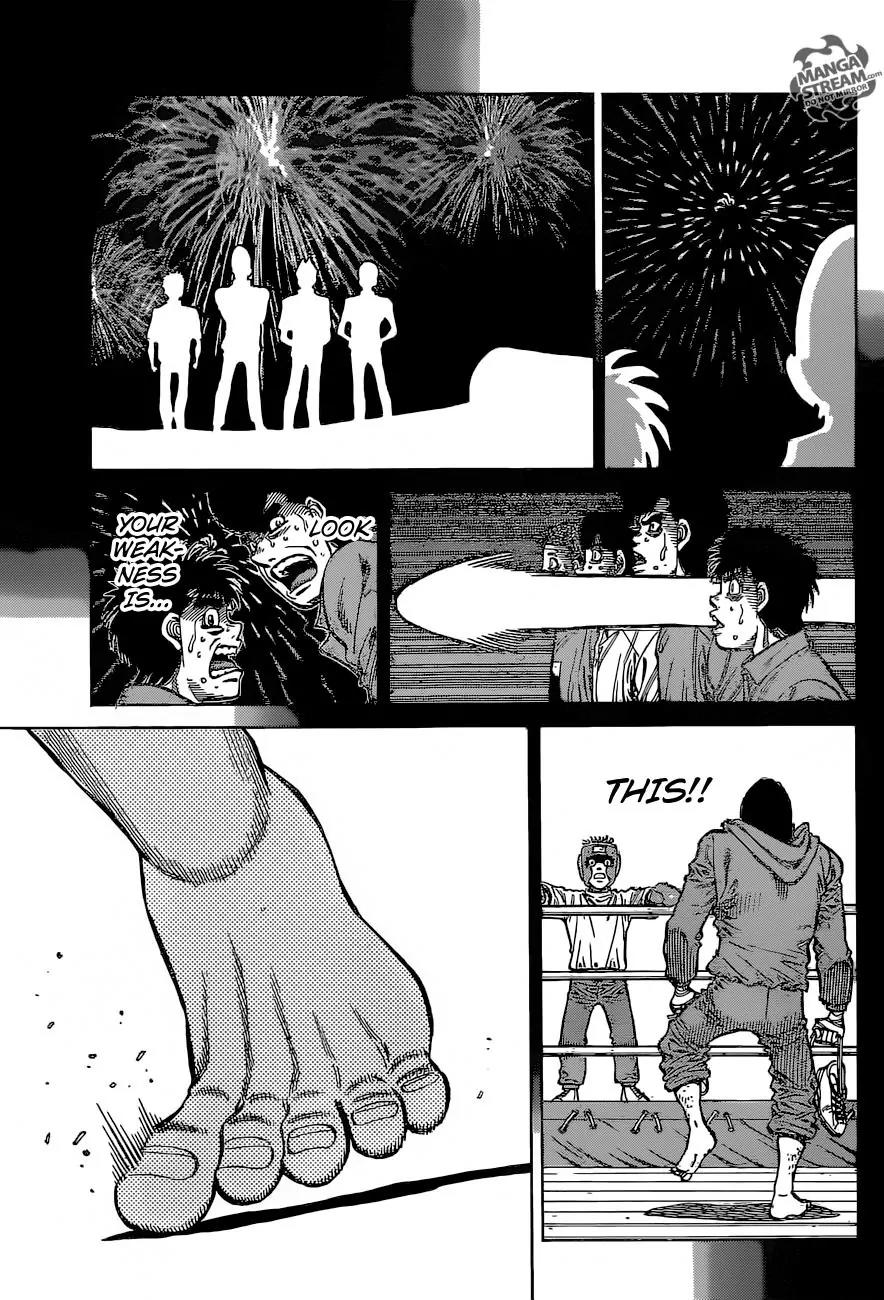 Hajime no Ippo Chapter 1118 page 12 - Chapter 1118 : Calling To The Hawk