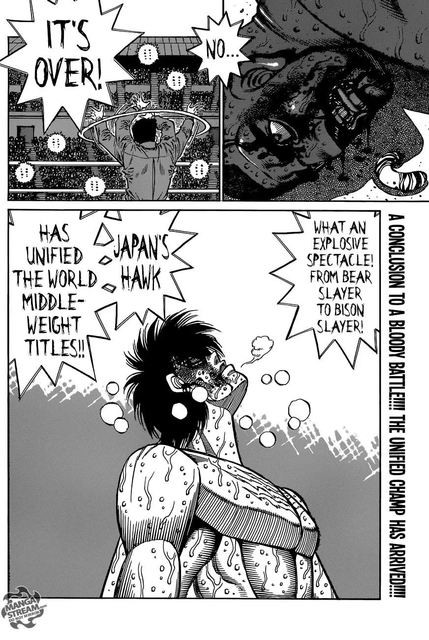 Hajime no Ippo Chapter 1119 page 18 - Chapter 1119 : Takamura Mamoru Can...