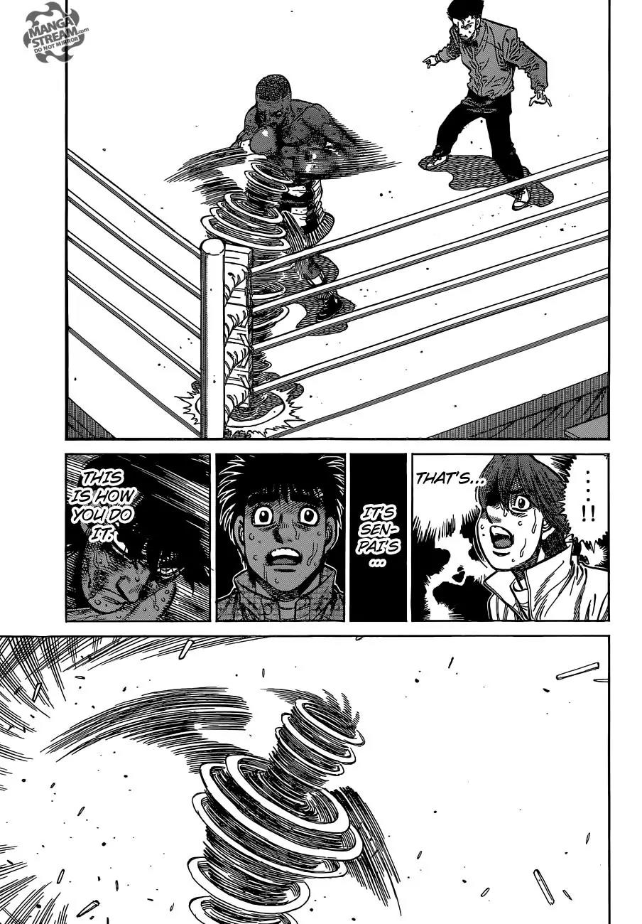 Hajime no Ippo Chapter 1119 page 4 - Chapter 1119 : Takamura Mamoru Can...