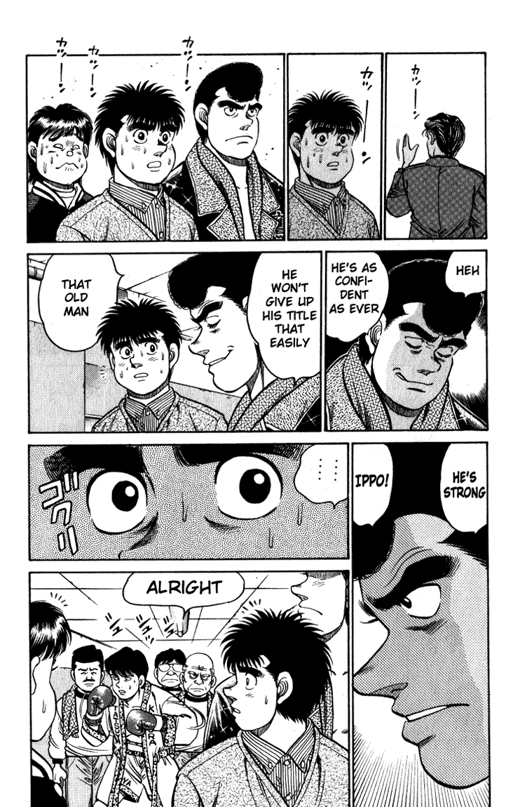 Hajime no Ippo Chapter 112.2 page 10 - Chapter 112 v2 : The 9 People Between