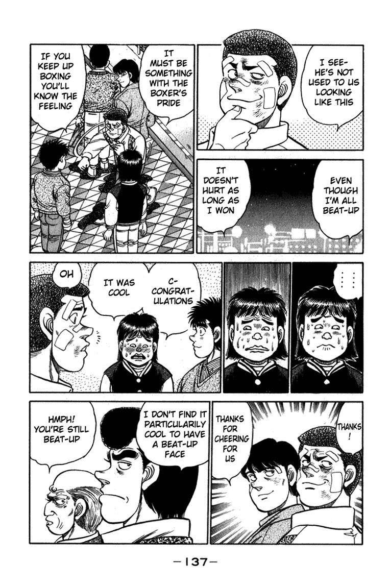 Hajime no Ippo Chapter 112.2 page 16 - Chapter 112 v2 : The 9 People Between