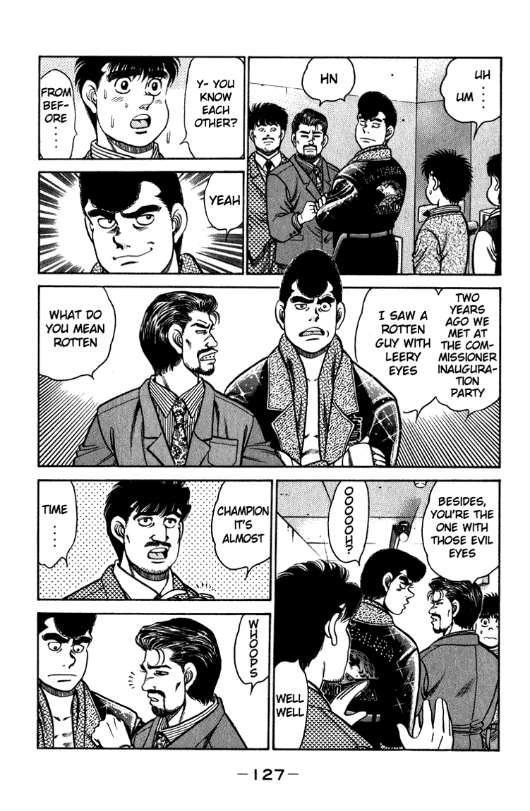 Hajime no Ippo Chapter 112.2 page 7 - Chapter 112 v2 : The 9 People Between