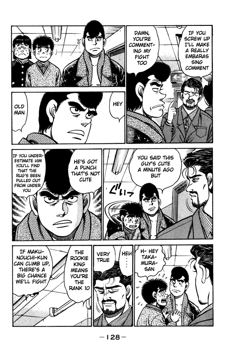 Hajime no Ippo Chapter 112.2 page 8 - Chapter 112 v2 : The 9 People Between