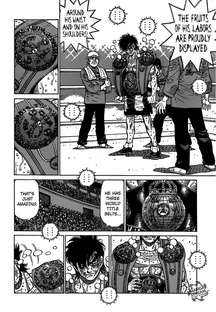 Hajime no Ippo Chapter 1120 page 3 - Chapter 1120 : Birth of a Conqueror!