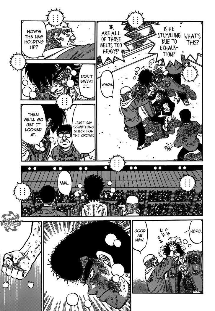 Hajime no Ippo Chapter 1120 page 4 - Chapter 1120 : Birth of a Conqueror!