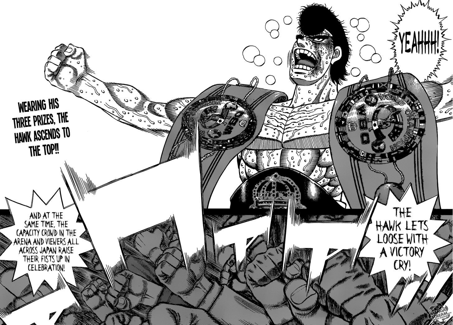 Hajime no Ippo Chapter 1120 page 5 - Chapter 1120 : Birth of a Conqueror!