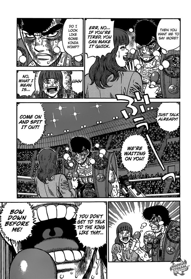Hajime no Ippo Chapter 1121.2 page 10 - Chapter 1121 v2 : Almighty