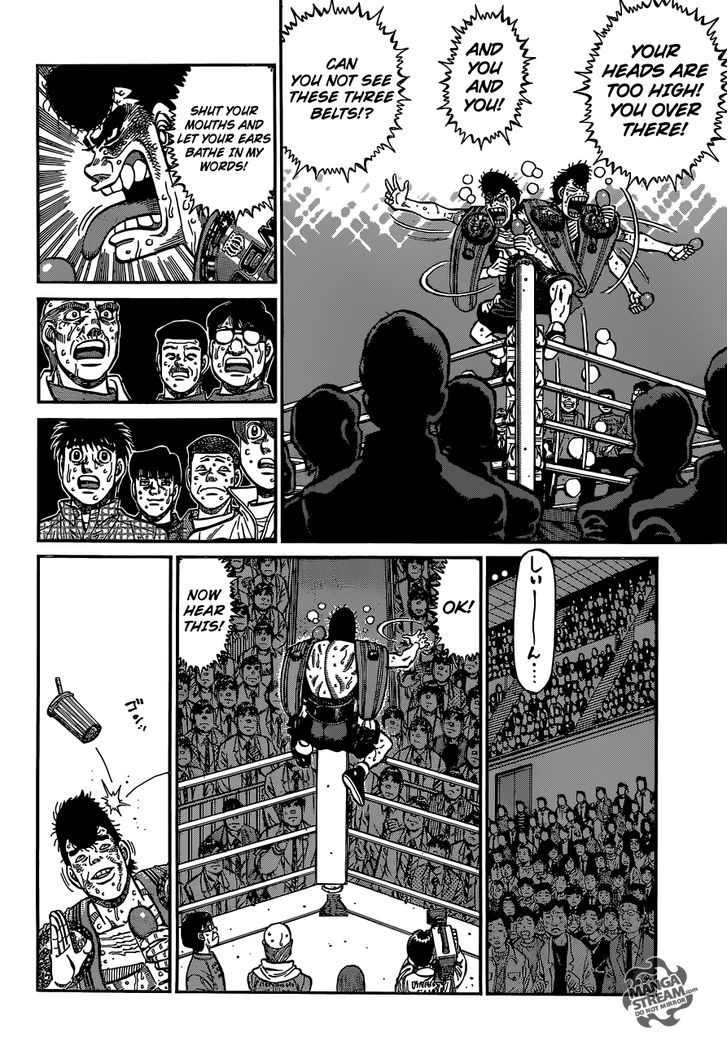 Hajime no Ippo Chapter 1121.2 page 11 - Chapter 1121 v2 : Almighty