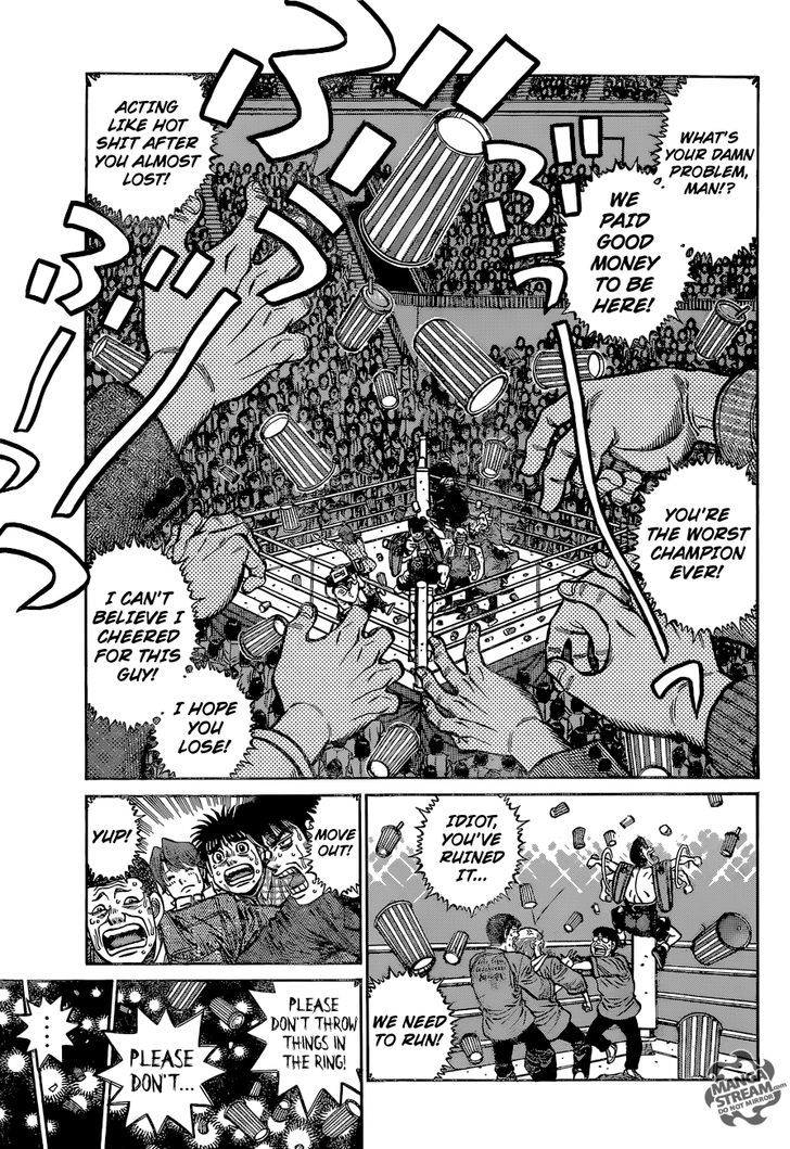 Hajime no Ippo Chapter 1121.2 page 12 - Chapter 1121 v2 : Almighty