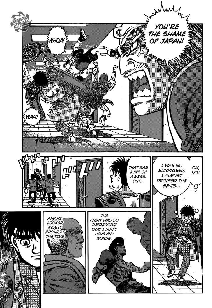 Hajime no Ippo Chapter 1121.2 page 14 - Chapter 1121 v2 : Almighty