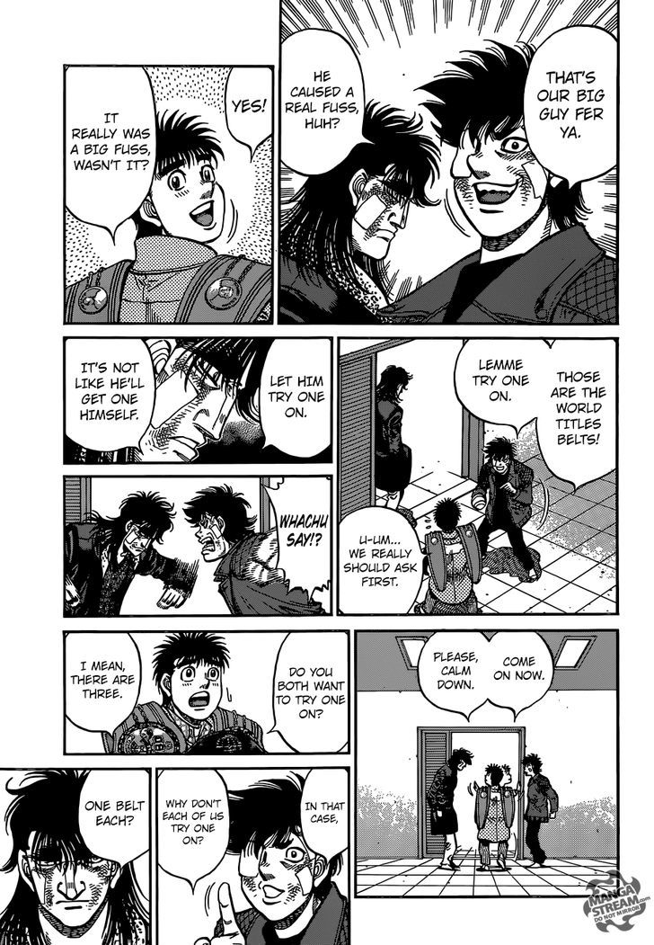 Hajime no Ippo Chapter 1121.2 page 16 - Chapter 1121 v2 : Almighty