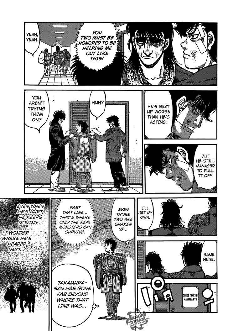 Hajime no Ippo Chapter 1121.2 page 18 - Chapter 1121 v2 : Almighty