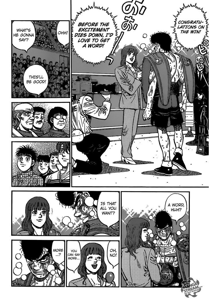 Hajime no Ippo Chapter 1121.2 page 9 - Chapter 1121 v2 : Almighty