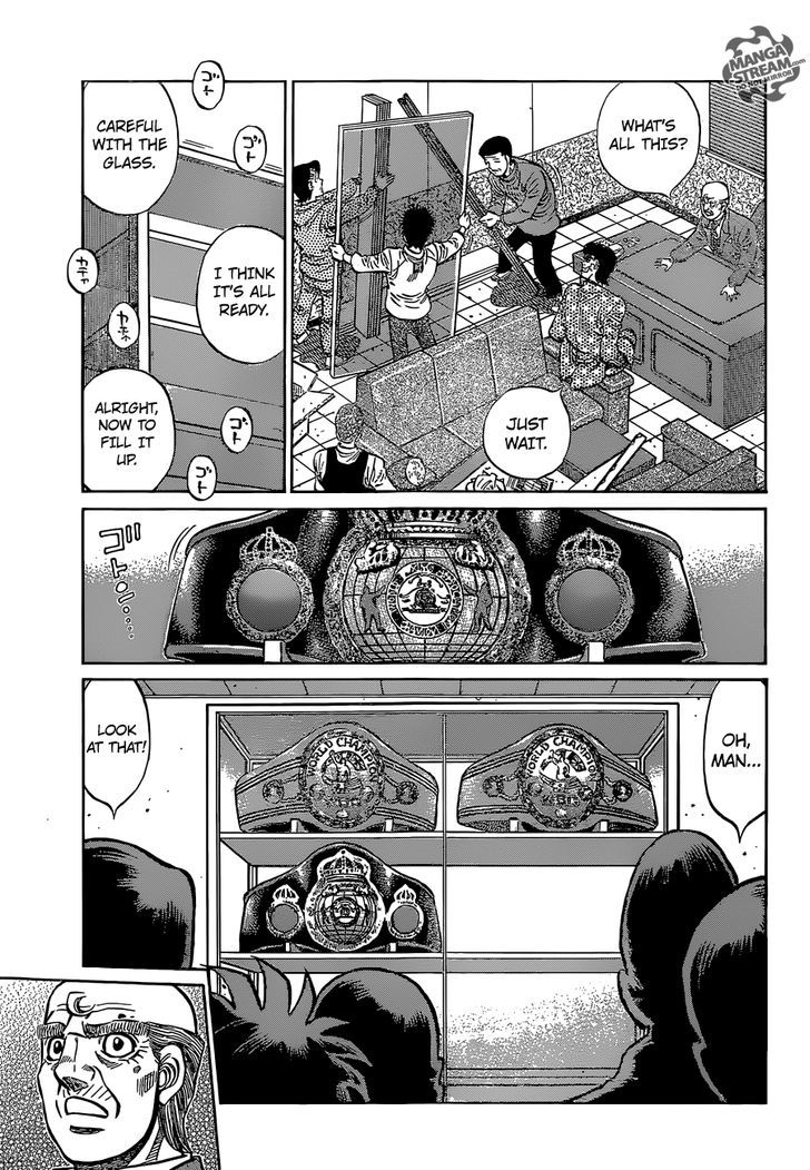 Hajime no Ippo Chapter 1122.2 page 10 - Chapter 1122 v2 : Glory Rains Upon the Hawk