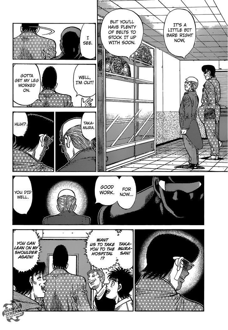 Hajime no Ippo Chapter 1122.2 page 11 - Chapter 1122 v2 : Glory Rains Upon the Hawk