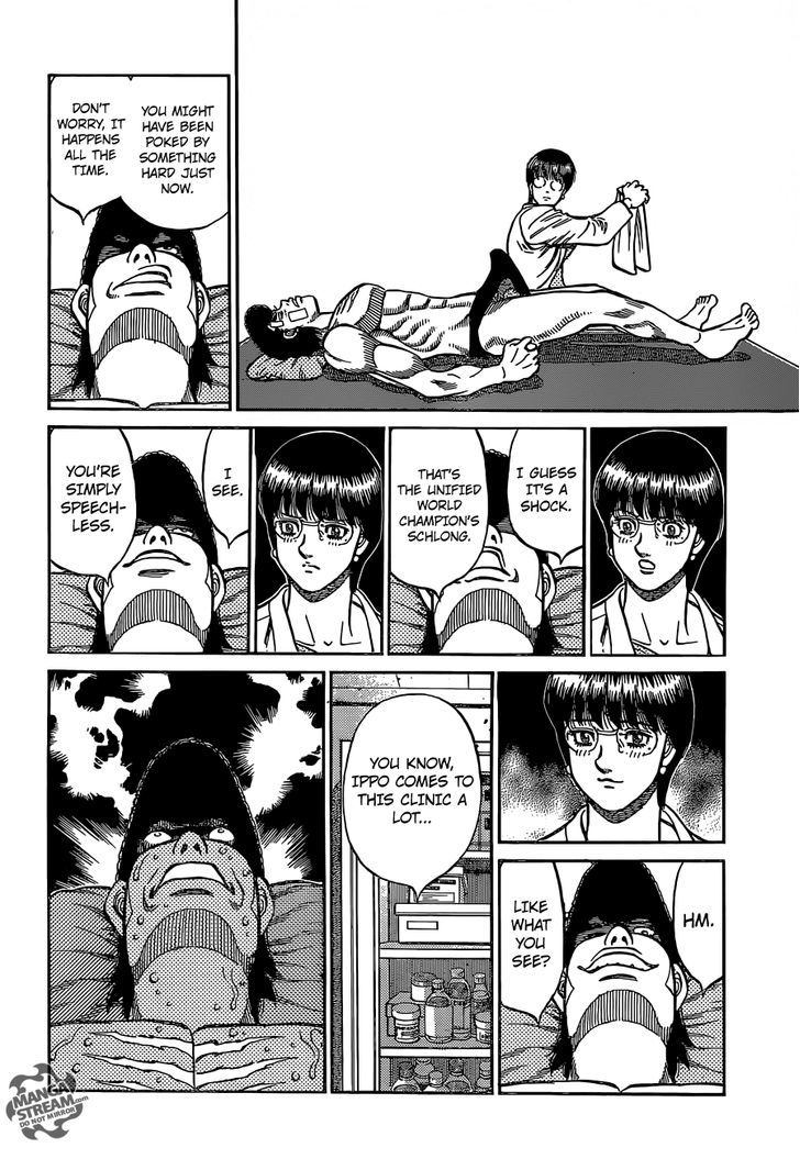 Hajime no Ippo Chapter 1122.2 page 17 - Chapter 1122 v2 : Glory Rains Upon the Hawk