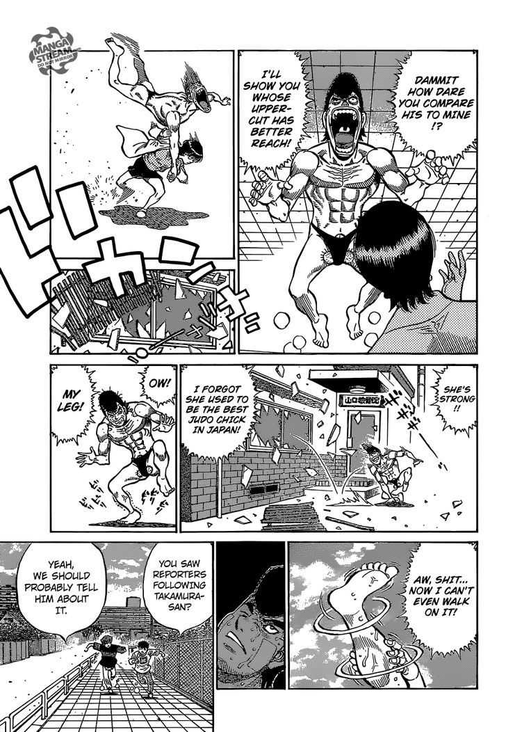 Hajime no Ippo Chapter 1122.2 page 18 - Chapter 1122 v2 : Glory Rains Upon the Hawk