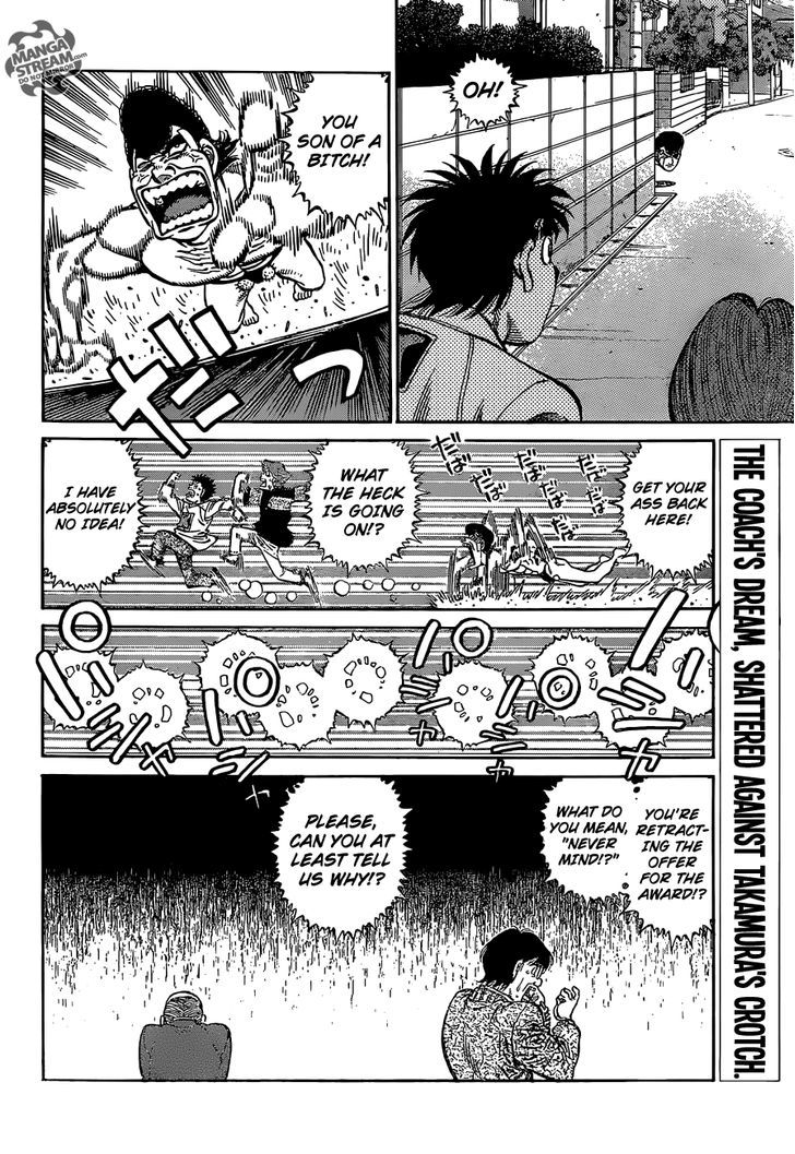 Hajime no Ippo Chapter 1122.2 page 19 - Chapter 1122 v2 : Glory Rains Upon the Hawk