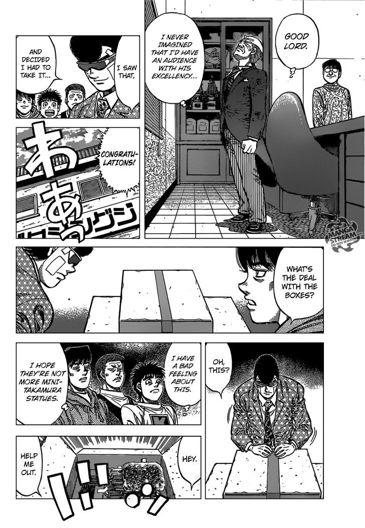 Hajime no Ippo Chapter 1122.2 page 9 - Chapter 1122 v2 : Glory Rains Upon the Hawk
