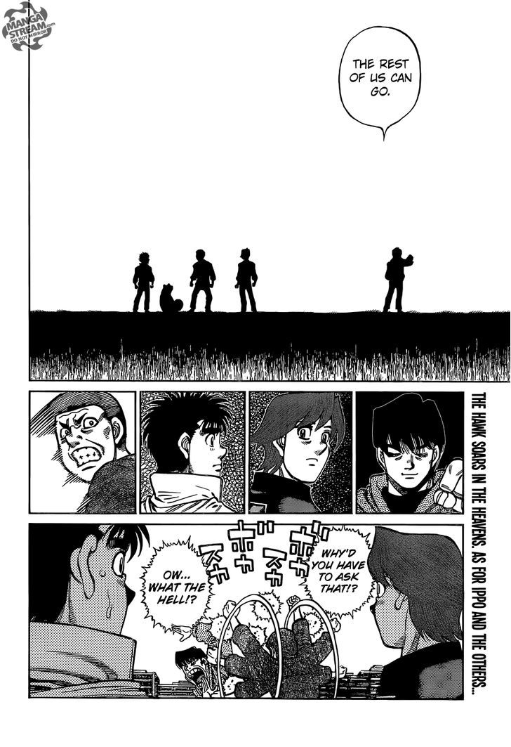 Hajime no Ippo Chapter 1123.2 page 13 - Chapter 1123 v2 : Impressions and Premonitions