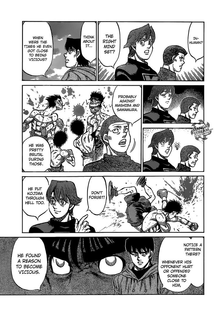Hajime no Ippo Chapter 1124 page 14 - Chapter 1124