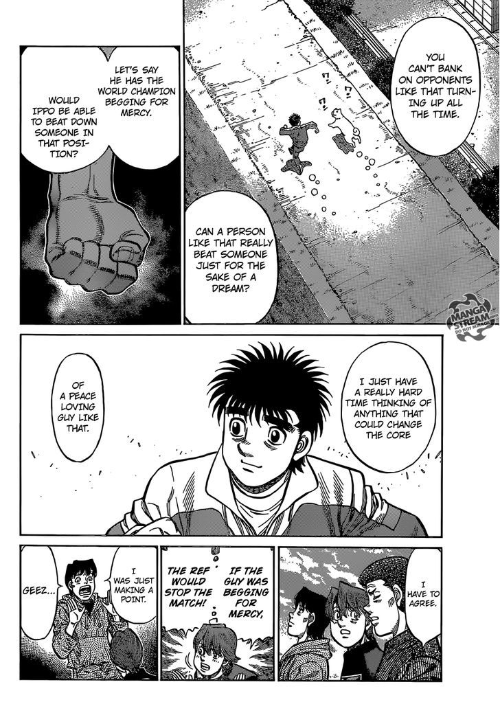 Hajime no Ippo Chapter 1124 page 15 - Chapter 1124