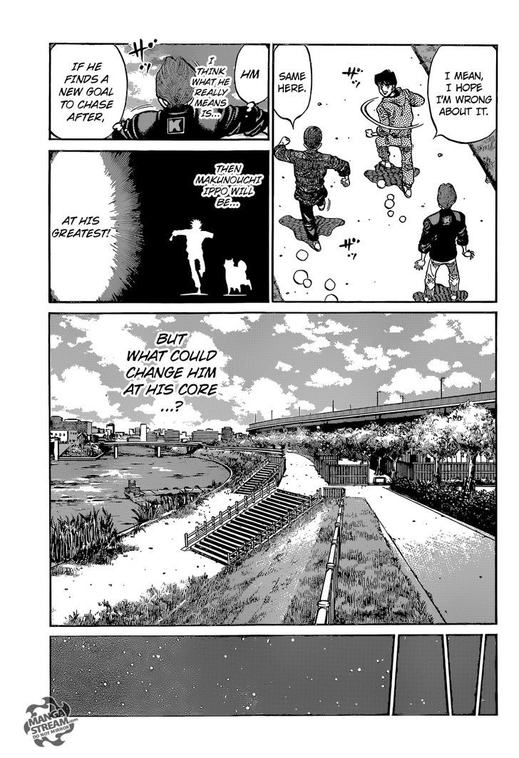 Hajime no Ippo Chapter 1124 page 16 - Chapter 1124