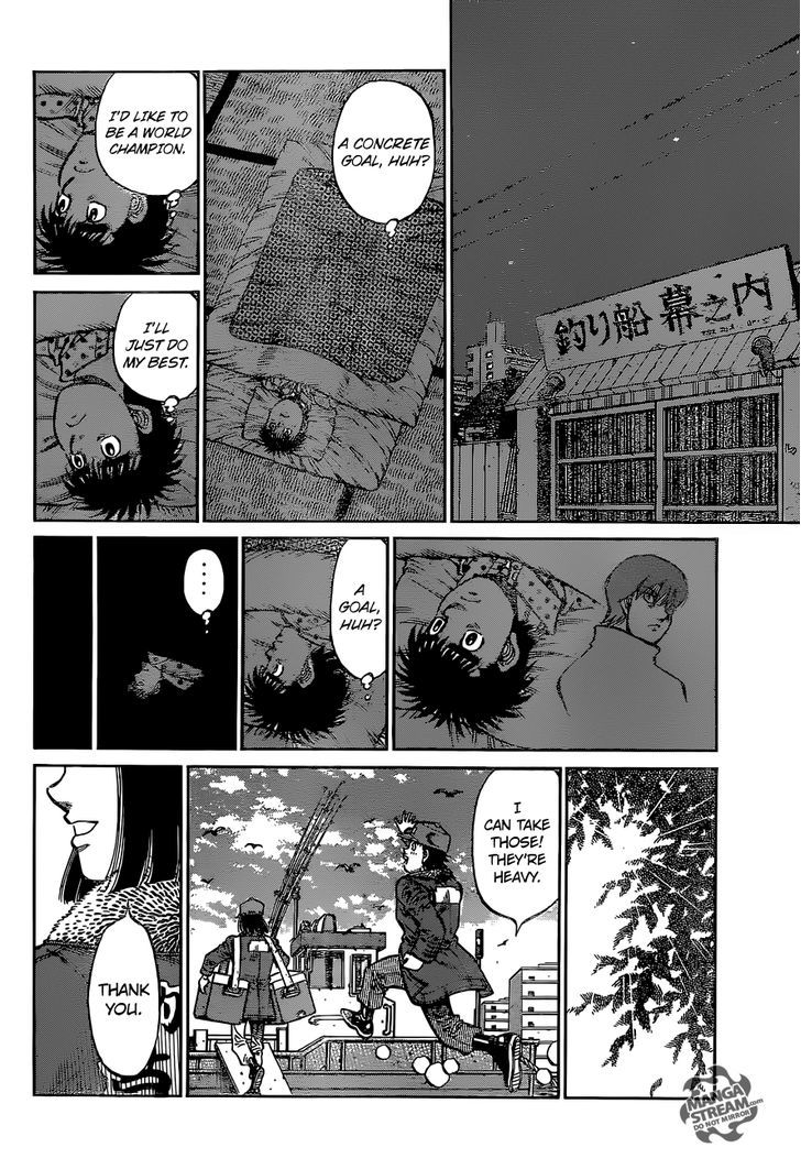 Hajime no Ippo Chapter 1124 page 17 - Chapter 1124