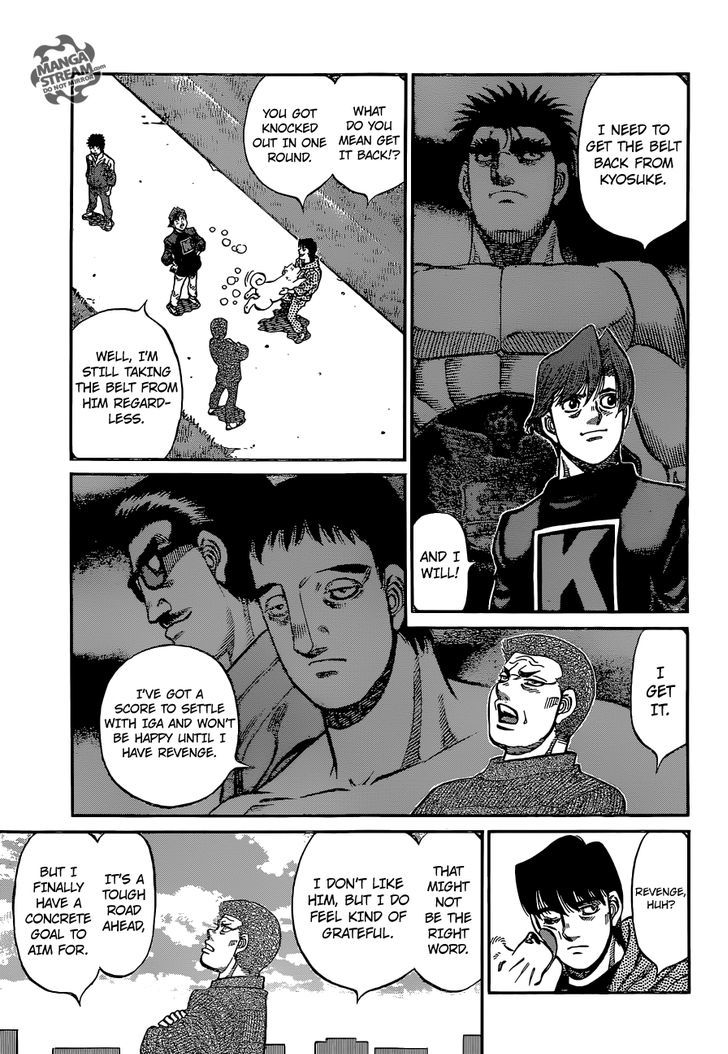 Hajime no Ippo Chapter 1124 page 4 - Chapter 1124