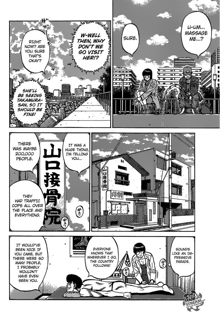 Hajime no Ippo Chapter 1125 page 14 - Chapter 1125 : The King's Parade