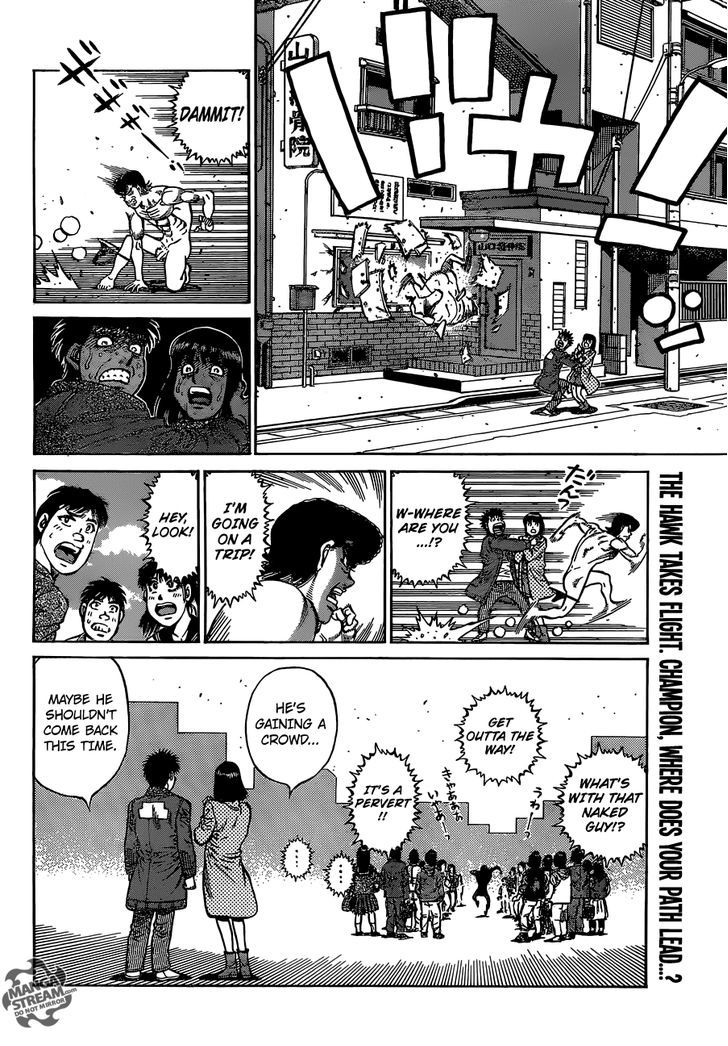 Hajime no Ippo Chapter 1125 page 18 - Chapter 1125 : The King's Parade