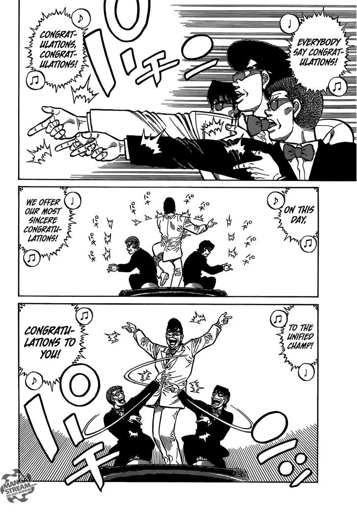 Hajime no Ippo Chapter 1125 page 3 - Chapter 1125 : The King's Parade