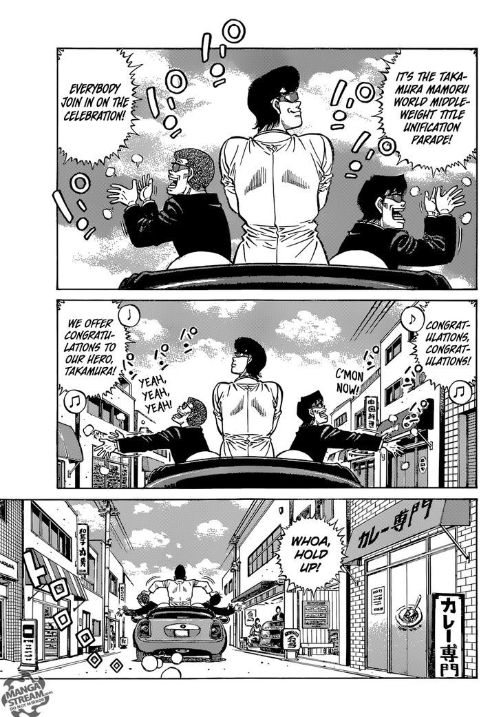 Hajime no Ippo Chapter 1125 page 4 - Chapter 1125 : The King's Parade