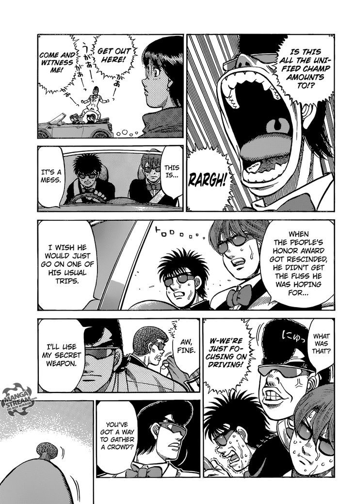 Hajime no Ippo Chapter 1125 page 7 - Chapter 1125 : The King's Parade